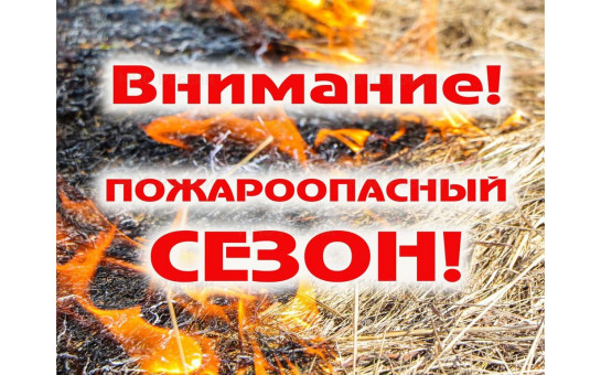 С 16.04.2025 установлено начало пожароопасного сезона